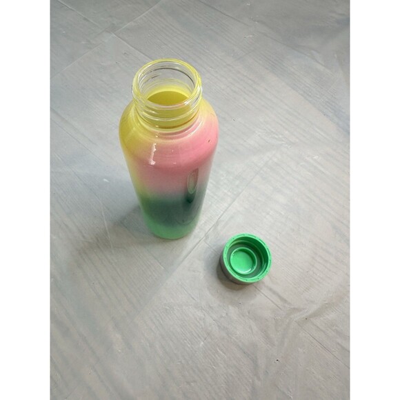 Starbucks Spring 2023 Radiant Rainbow Ombre Glass Water Bottle 20 oz - Picture 7 of 8